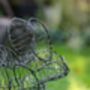 Wire Hare Recycled Metal Garden Sculpture, thumbnail 2 of 4