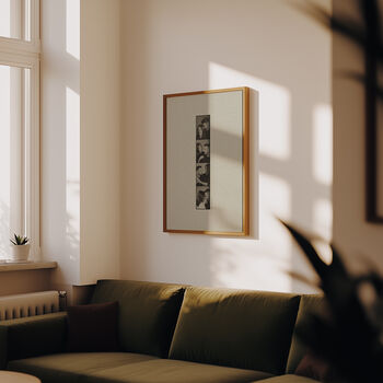 Personalised Photobooth Strip Style Print Gift For Couples, 3 of 9