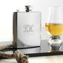 Monogrammed 6oz Hip Flask, thumbnail 4 of 7