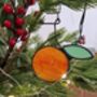 Glass Clementine Christmas Ornaments Keepsake, thumbnail 6 of 7