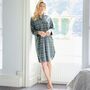 Women's 'Jura' Tartan Brushed Cotton Nightshirt, thumbnail 1 of 3