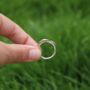 Tri Leaf Ring In Sterling Silver, thumbnail 3 of 4
