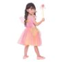 Children's Peach Melba Fairy Dress Up Costume, thumbnail 2 of 4