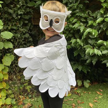 Felt White Dove Wing Costume For Kids And Adults, 4 of 6
