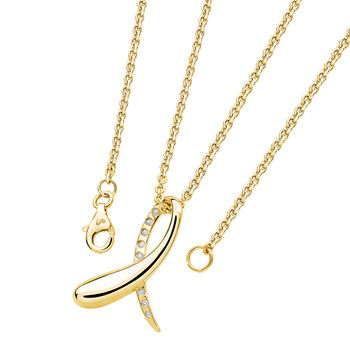 Sycamore Pendant In Gold Vermeil, 2 of 4
