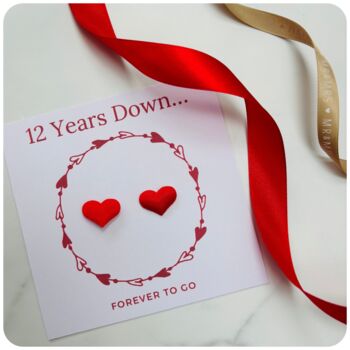 12 Year Anniversary Silk Gift Box – For Her, 2 of 6