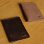 Handmade Real Leather Passport Cover, thumbnail 2 of 12
