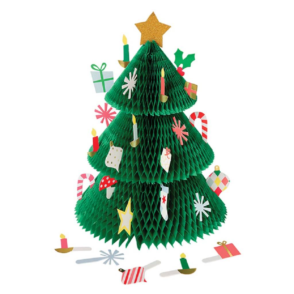Pop Up Christmas Tree Advent Calendar By Posh Totty Designs