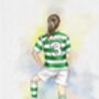 Female Football Custom Print, thumbnail 6 of 10