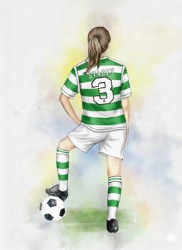Female Football Custom Print, 6 of 10