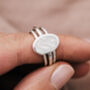 'The Gardener' Eco Friendly Sterling Silver Ring, thumbnail 2 of 2