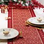 Christmas Table Place Mats Red Filigree Four Pack, thumbnail 4 of 4