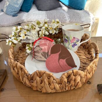 Two Pack Milk And Raspberry White Chocolate Hearts, 4 of 5