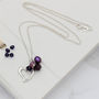 Silver Heart Necklace In Many Colours, thumbnail 2 of 12
