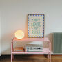 My House, My Rules Print, Living Room Print, thumbnail 4 of 10