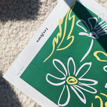 Les Fleurs Floral Art Print, 2 of 7