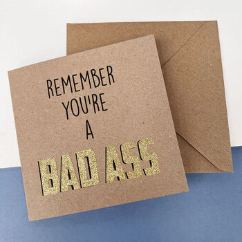 Remember You're A Bad Ass Ceramic Coaster, 11 of 12
