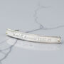 Personalised Silver Tone Bar Bracelet, thumbnail 7 of 8