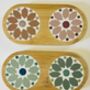 Floral Mosaic Trinket Candle Tray, thumbnail 7 of 7