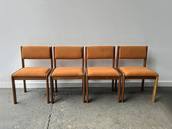 Mid Century Reupholstered Dining Chairs By G Plan, 2 of 12
