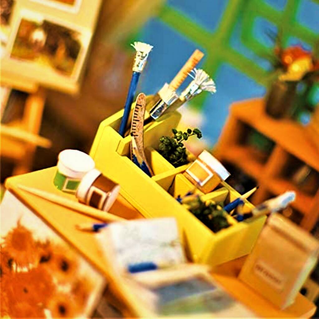 create your own artist dollhouse ada's studio by rolife by friendly