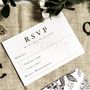 Woodland Fern Wedding Invitation Set, thumbnail 5 of 12