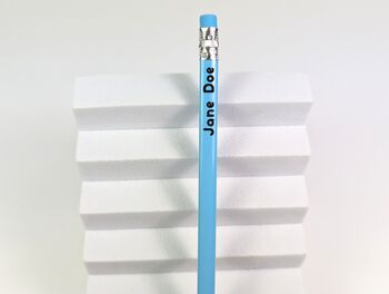 Custom Name Pencil In Pastels, School Name Hb Pencil, 2 of 10