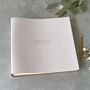 Large Romantic Wedding Anni Recycled Leather Album, thumbnail 1 of 5