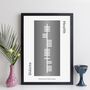 Personalised Irish Ogham Word Print Gift, thumbnail 4 of 11