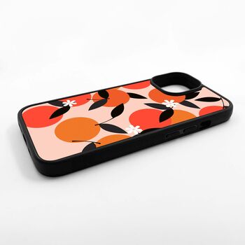 Orange Pattern Case For iPhone , Samsung And Pixel, 2 of 4