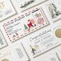 Colourful Lapland Boarding Pass Christmas Voucher, thumbnail 4 of 4