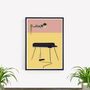 Rhodes Electric Piano Print | Instrument Music Poster, thumbnail 6 of 6