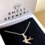 Sterling Silver Swallow Pendant Necklace, thumbnail 5 of 8