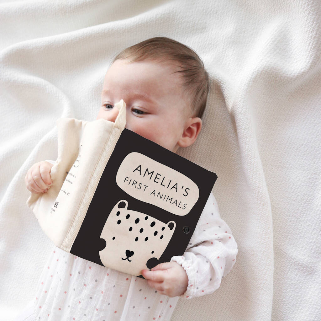 Personalised First Animals Soft Book, 1 of 6