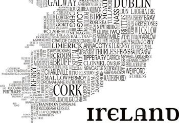 Ireland Word Map, 4 of 5