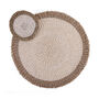 Poet Core Woven Circular Coaster And Placemat, thumbnail 1 of 3
