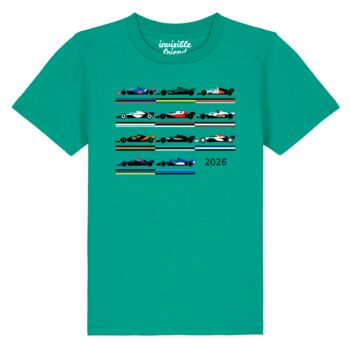 F1 Cars 2026 Children's T Shirt, 2 of 3