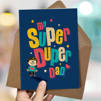 Dad Card ‘My Super Dad’, 3 of 4