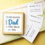 Personalised Best Dad Notes, thumbnail 3 of 12