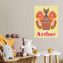 Butterfly Cat Personalised Metal Print, thumbnail 5 of 8