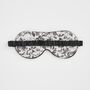 Tree Of Life Monochrome Sleep Mask, thumbnail 3 of 5