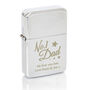 Personalised No.One Dad Silver Lighter, thumbnail 2 of 2