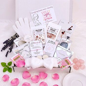 Baby Shower Gift, Pregnancy Care Package, Mum To Be Spa Gift Box, 4 of 12