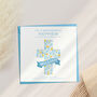 Personalised Floral Cross Confirmation Card, thumbnail 2 of 4