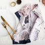 Abstract Textured Cotton Napkin 'Aspect', thumbnail 1 of 1