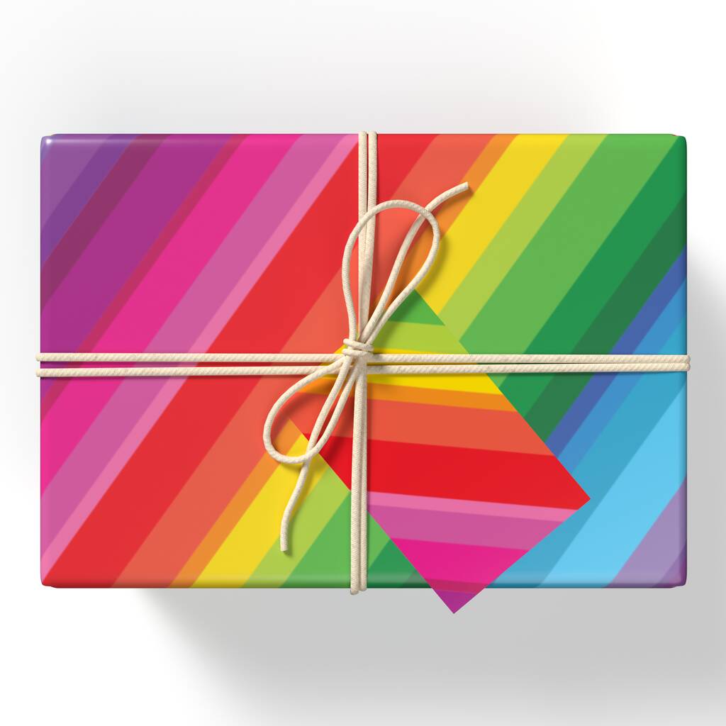 Rainbow Wrapping Paper, 1 of 3