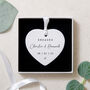 Personalised Engaged Heart Ornament, thumbnail 5 of 7