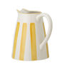Yellow And White Striped Jug, thumbnail 3 of 3