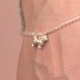 Bichon Crystal Bracelet Personalised, thumbnail 1 of 6