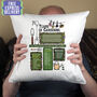 70 Years Of Gardening 70th Birthday Gift Cushion, thumbnail 4 of 6